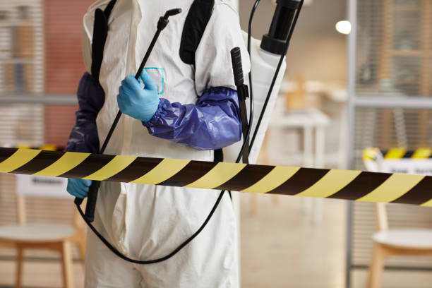 Professional Infectious Disease Decontamination technician working in Deal, NJ
